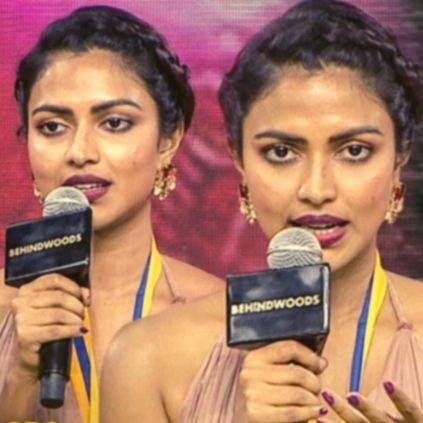 Amala paul gets emotional reveals details of her motivation