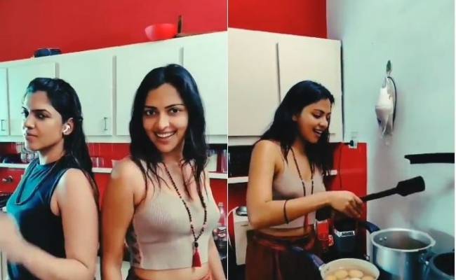 Amala Paul new video is making us salivate Whats cooking literally