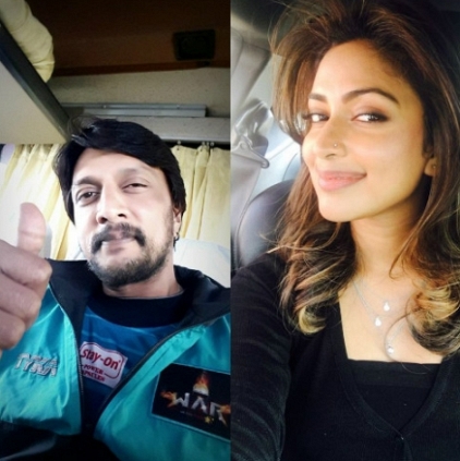 Amala Paul to debut in a Kannada film Hebbuli with Kichcha Sudeep as the hero Amala Paul to debut in a Kannada film Hebbuli with Kichcha Sudeep as the hero
