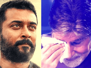 "Was difficult to control the tears..." - Amitabh Bachchan gets highly emotional about Suriya! Deets