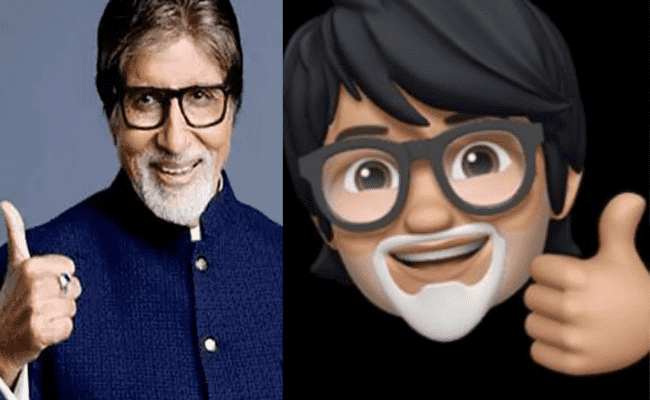 Amitabh Bachchan's stickers released on the internet