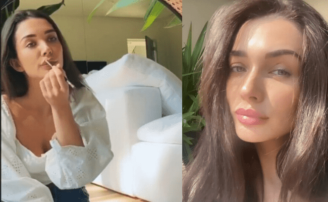 Amy Jackson's shares her tip to look without makeup with makeup