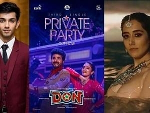 Sivakarthikeyan's PRIVATE PARTY song making video - try not to miss!