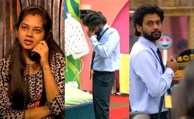 Anita irks Rio with straightforward questions Bigg Boss Tamil 4 call center