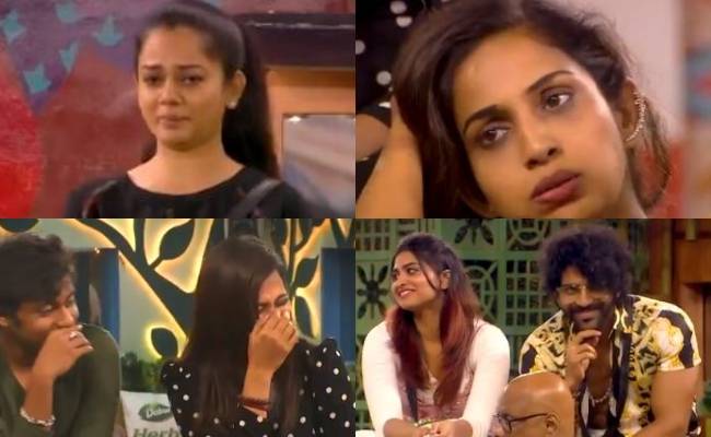 Anitha speaks husband Samyuktha interrupts and contestants laugh