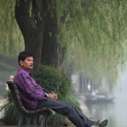 Anurag Kashyap meets Shankar at the shooting spot of Rajinikanth’s 2.0