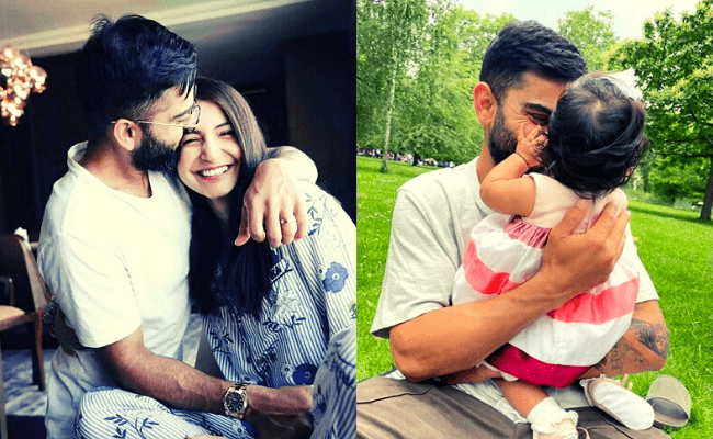 Anushka Sharma and Virat Kohli celebrate daughter Vamika's 6-month birthday; viral pics