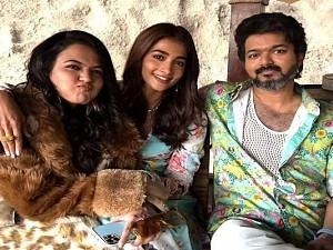 Aparna Das shares colourful BTS pics from Vijay's Beast!