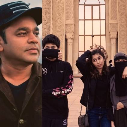 AR Rahman’s son AR Ameen posts a pic of siblings ft Khatija Rahman