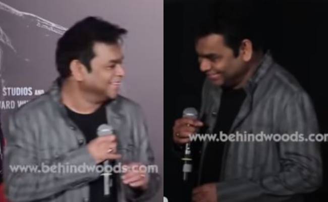 AR Rahman trolled the anchor at 99 songs album release