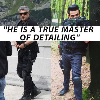 Arav Chowdharry says Siva is a true master of detailing