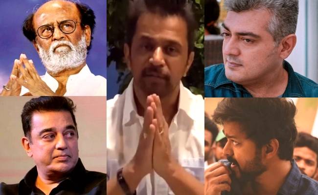 Arjun urges Rajinikanth, Kamal Haasan, Ajith and Vijay to take this step viral video