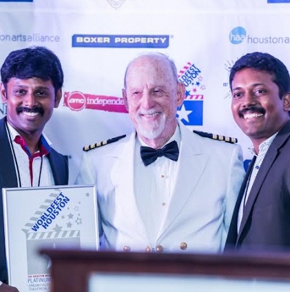 Arun Chidambaram is the first Tamil director to win 2 REMI Awards for his film Kanavu Variyam