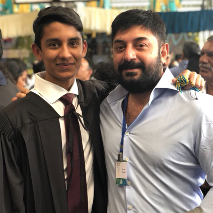 Arvind Swami's son graduates from his IB program