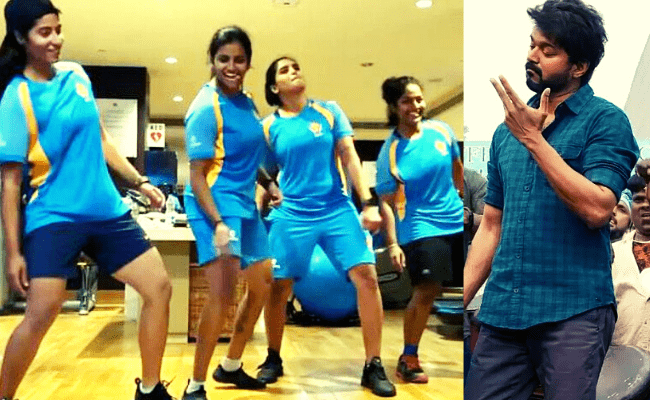 As Thalapathy Vijay’s Vaathi Coming turns 1, Indian Women Cricketers rock the dance; viral video