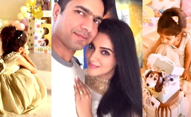 Asin’s daughter Arin celebrates her 3rd birthday, pics and videos go viral