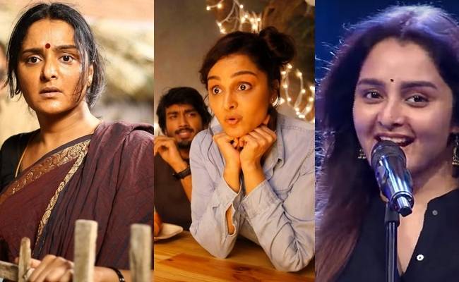 Dhanush's Asuran and Ajith's AK 61 fame Manju Warrier sings a Tamil song in new movie