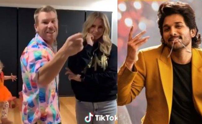 Australian Cricketer David Warner's latest viral tik tok video watch now