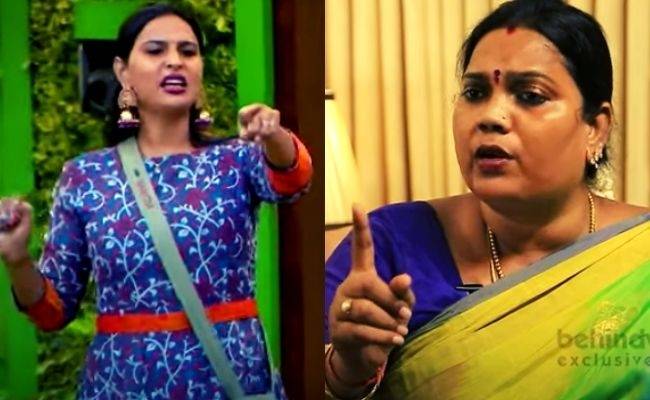 "Avalukku kovam vanthaa...": BB Tamil 5 Namitha's trans mom Sudha opens up about her! Exclusive Video