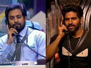 Bigg Boss Call center - Watch Bala trying Aari's patience - Will he snap?