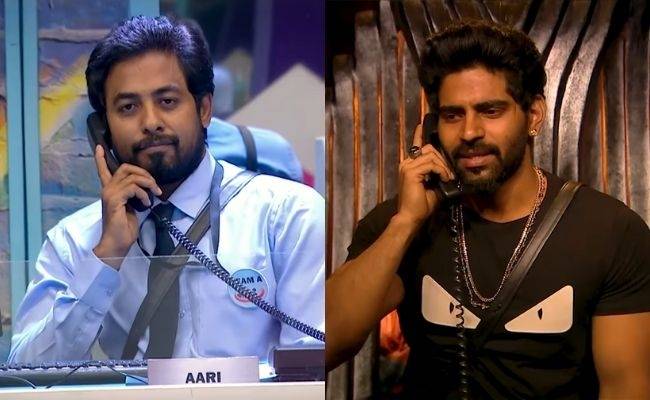 Bala calls Aari in Bigg Boss Call center task ft Bigg Boss promo