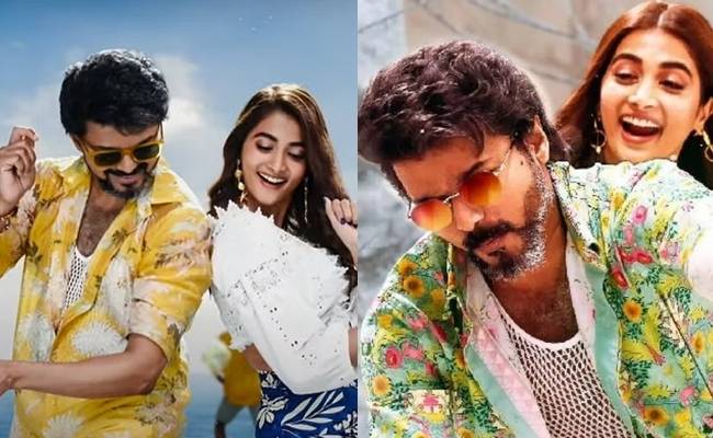 Thalapathy Vijay and Pooja Hegde's Jolly O Gymkhana song video released