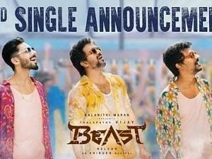 Beast update from Nelson Dilipkumar - Second single in Vijay's vocals to drop soon? Details!