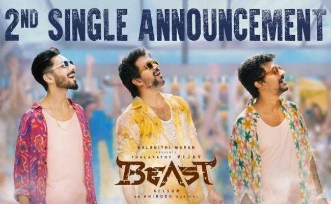 Beast Second single on the way Nelson Dilipkumar update