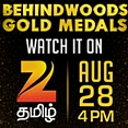 ​​Behindwoods Gold Medals ​telecast ​on Zee Tamil