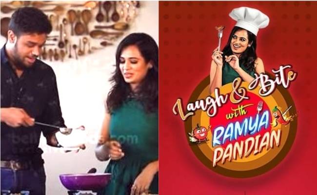 Behindwoods launches cooking show Laugh Bite with Ramya Pandian