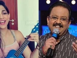 "Ilaya nila poligirathe...” - Bhavna Balakrishnan sings her way to pay tributes to legendary SPB - Watch VIDEO