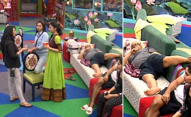 Bigg Boss 4 Suresh Chakravarthy relax pose goes viral in memes in social media