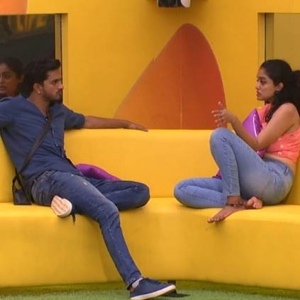 Bigg Boss Abhirami and Mugen in Neeya Naana task