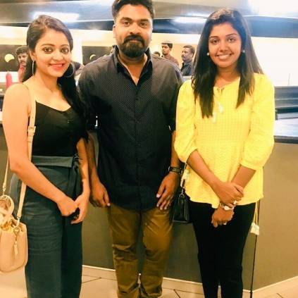 Bigg Boss contestants watch Chekka Chivantha Vaanam with STR