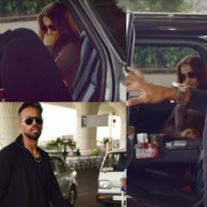 Bigg Boss Elli Avram spotted with Indian cricketer Hardik Pandya