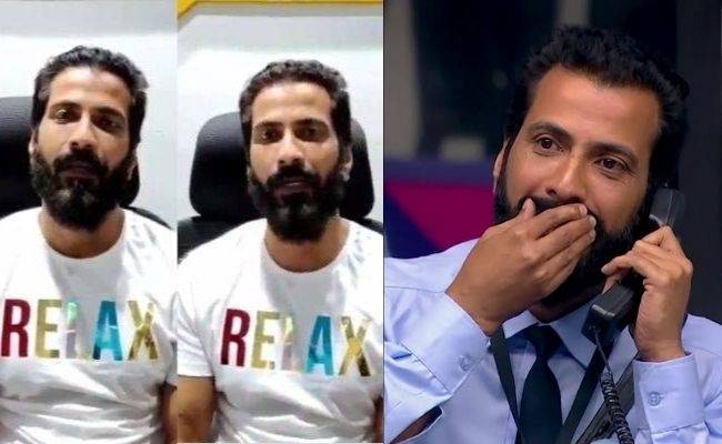 Bigg Boss Jithan Ramesh surprise video - does this to forget troubles