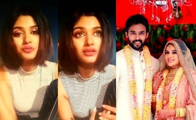 Bigg Boss Oviya breaks silence on Aarav Raahei wedding for first time