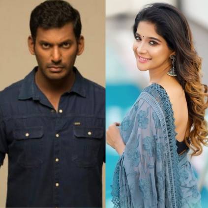 Bigg Boss Sakshi Aggarwal dubs for Sundar C Vishal movie Action Photo here