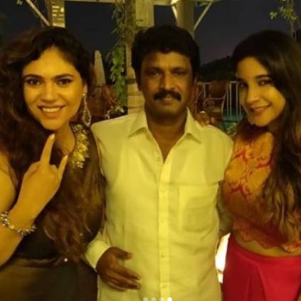 Bigg Boss Sakshi celebrates diwali with Sherin's and Cheran's family Photo here