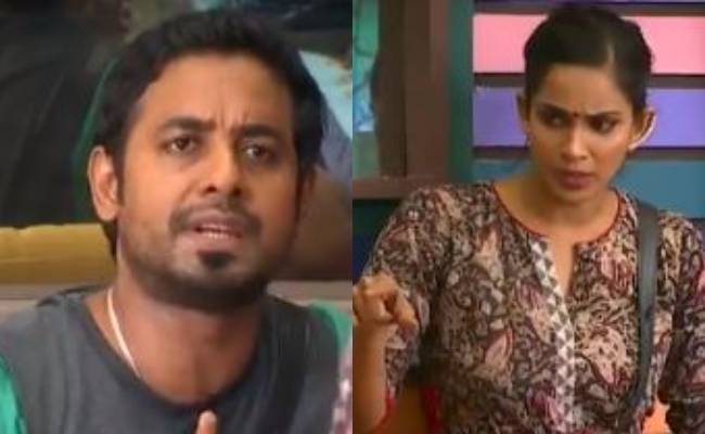 Bigg Boss Tamil 4 Aari Samyuktha get into fight