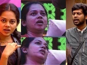Bigg Boss 4 Video: "Allow me to speak, please...!" - Anitha Sampath bursts into tears!