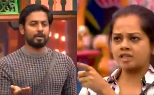 Bigg Boss Tamil 4 Anitha warns Aari to not drag her family