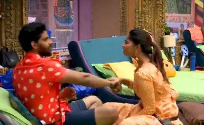 Bigg Boss Tamil 4 Bala and Shivani at their romantic best