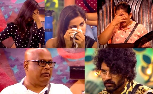 Bigg Boss Tamil 4 contestants break down in tears ft Archana, Ramya, Samyuktha, Suresh, Bala