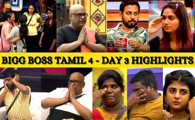 Bigg Boss Tamil 4 Day 3 - October 6 Daily highlights