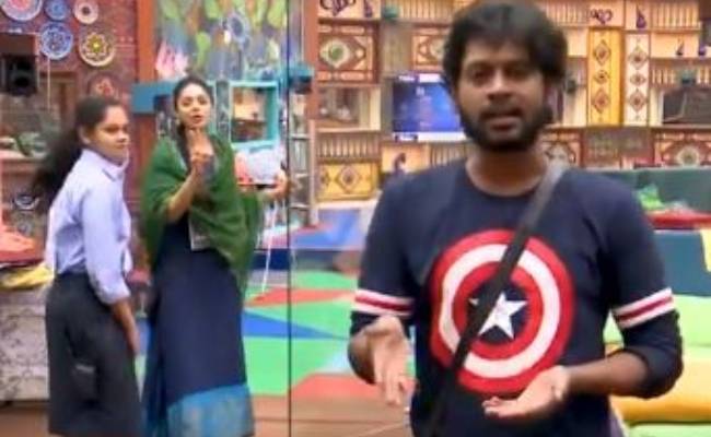 Bigg Boss Tamil 4 fight Sanam Anitha Rio continues