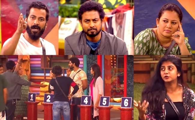 Bigg Boss Tamil 4 housemates argue for the number 1 position in the latest video ft Bala, Archana, Anitha