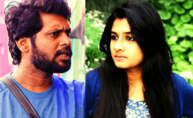 Bigg Boss Tamil 4 Rio Raj's wife Sruthi lashes out at Bala’s fan, video