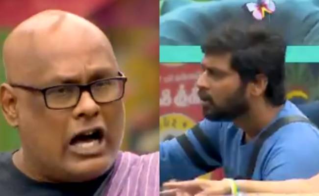 Bigg Boss Tamil 4 Suresh Chakravarthy Rio Raj spar over groupism