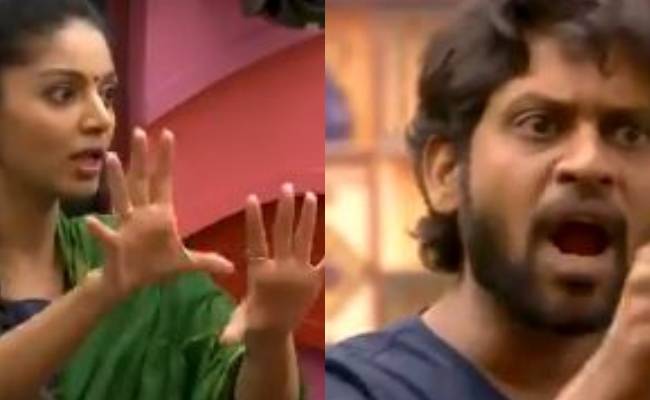 Bigg Boss Tamil 4 War of words between Rio and Sanam